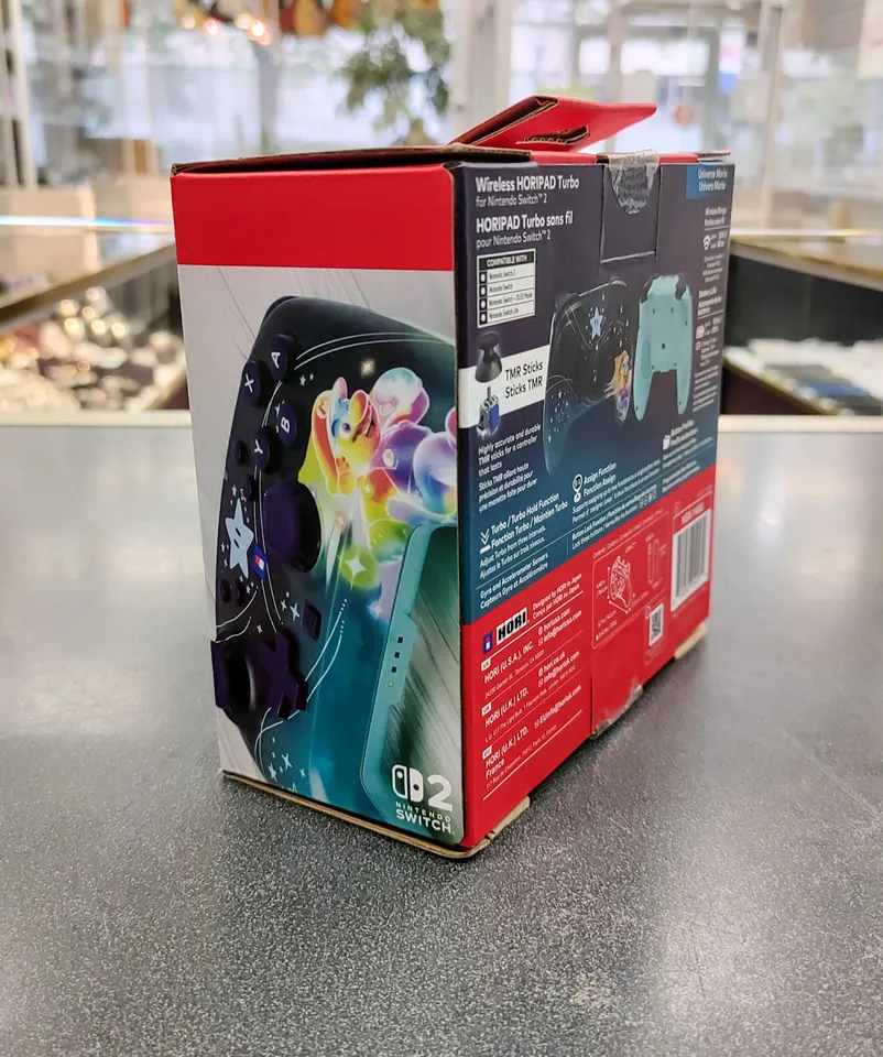 New sealed HORI Wireless HORIPAD Turbo Universe Mario controller for Nintendo Switch 2