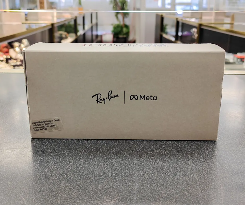 Sealed Ray-Ban Meta Wayfarer Gen 2 RW4012 smart glasses retail box in Shiny Black configuration