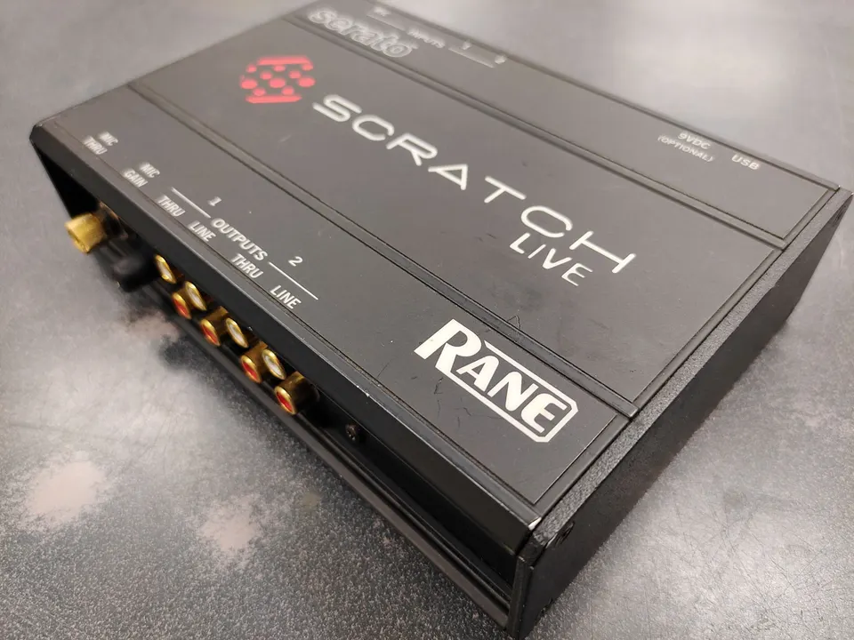 Rane SL1 Serato Scratch Live USB DJ audio interface in good tested working condition with visible cosmetic wear