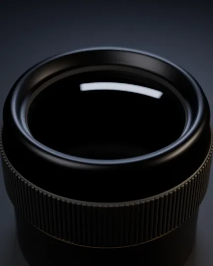 Illustration of a camera lens