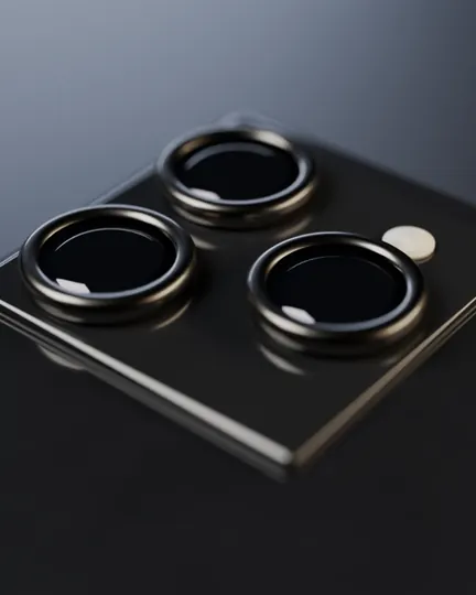 Illustration of the camera lenses on the back of a phone